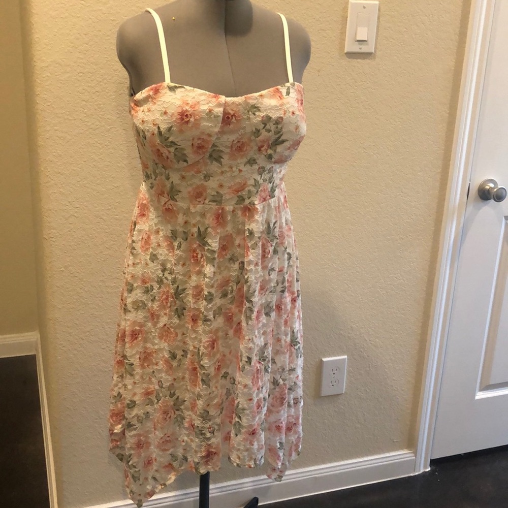 Summer Lace Sun Dress